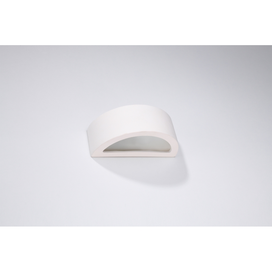 Wandlamp ATENA 1xE27/15W/230V 20 cm wit