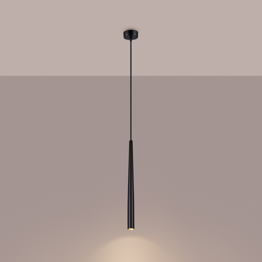 Hanglamp aan een koord BLISS 1xG9/8W/230V zwart