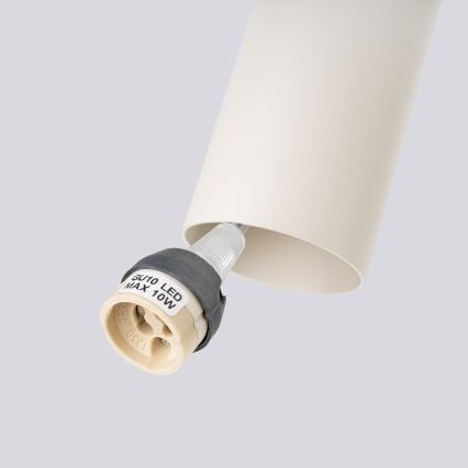 Hanglamp aan een koord LAGOS 3xGU10/10W/230V crème