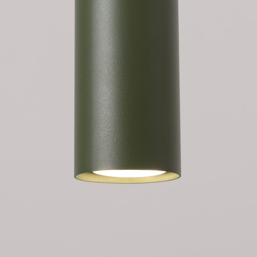 Hanglamp aan een koord LAGOS 2xGU10/10W/230V groen
