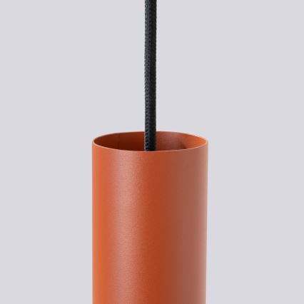 Hanglamp aan een koord LAGOS 2xGU10/10W/230V rood