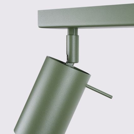 Spot RING 4xGU10/10W/230V groen