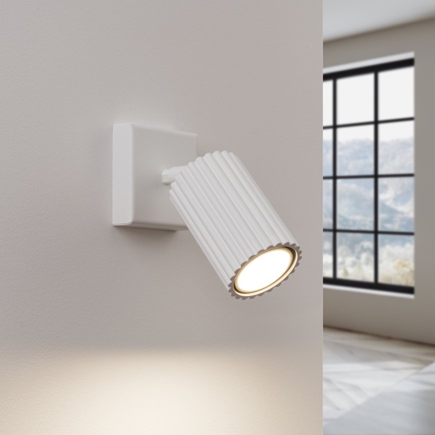 Wandspot KARBON 1xGU10/10W/230V wit