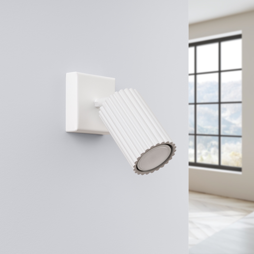 Wandspot KARBON 1xGU10/10W/230V wit
