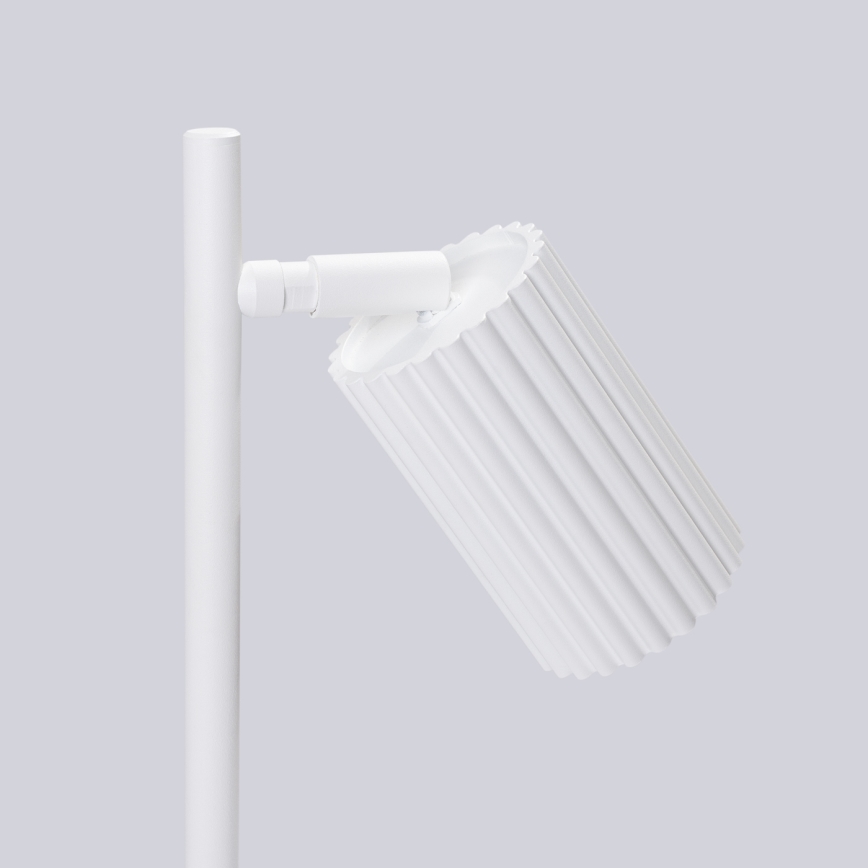 Tafellamp KARBON 1xGU10/10W/230V wit