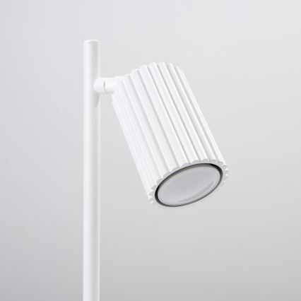 Tafellamp KARBON 1xGU10/10W/230V wit