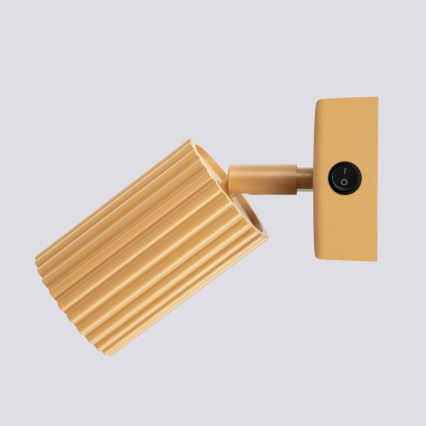 Wandspot KARBON 1xGU10/10W/230V goud