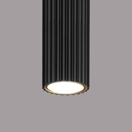 Spot KARBON 1xGU10/10W/230V 10 cm zwart