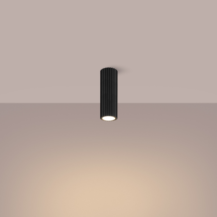 Spot KARBON 1xGU10/10W/230V 20 cm zwart
