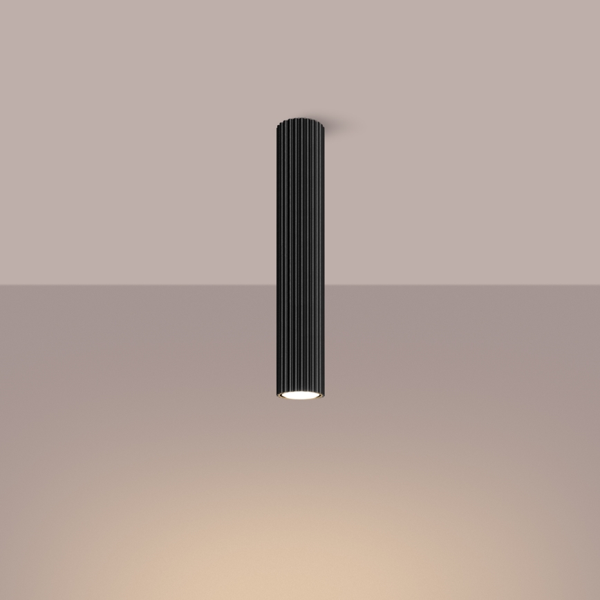 Spot KARBON 1xGU10/10W/230V 40 cm zwart