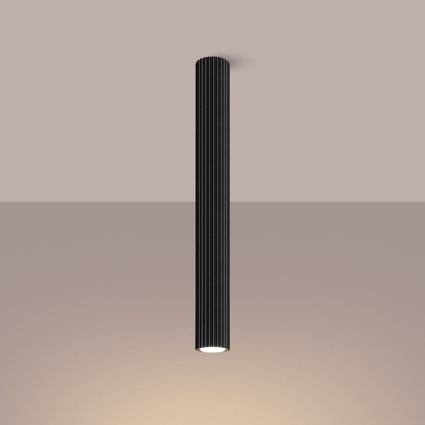 Spot KARBON 1xGU10/10W/230V 60 cm zwart