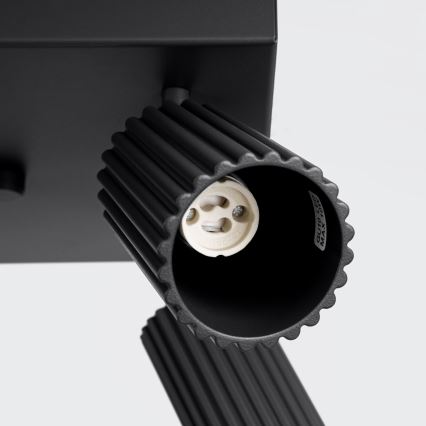 Spot KARBON 4xGU10/10W/230V zwart
