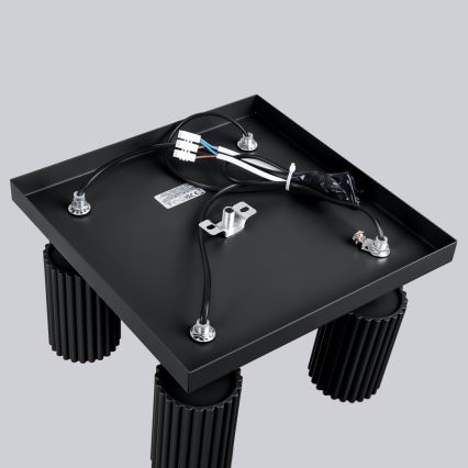 Spot KARBON 4xGU10/10W/230V zwart
