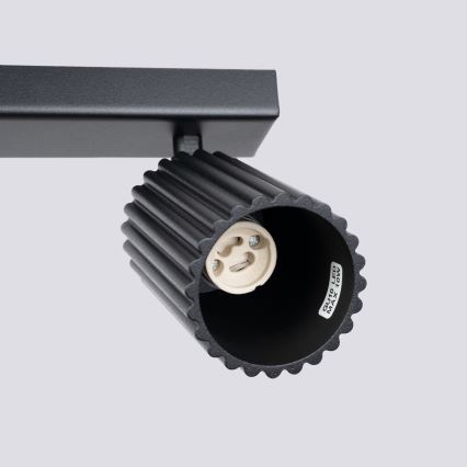 Spot KARBON 6xGU10/10W/230V zwart