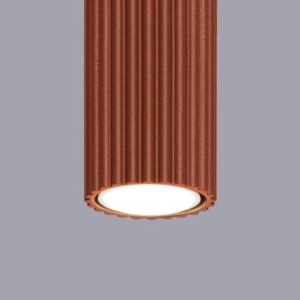 Spot KARBON 1xGU10/10W/230V 20 cm rood