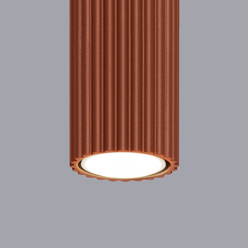 Spot KARBON 1xGU10/10W/230V 20 cm rood