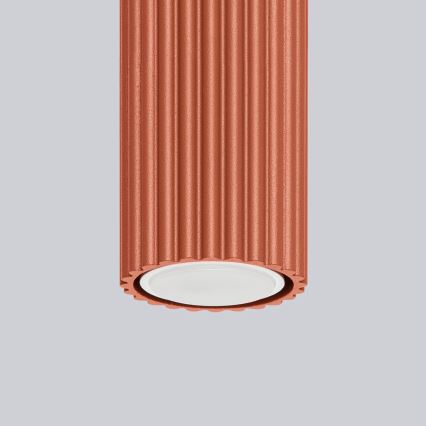 Spot KARBON 1xGU10/10W/230V 20 cm rood