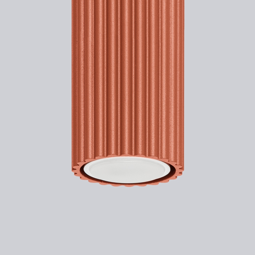 Spot KARBON 1xGU10/10W/230V 30 cm rood