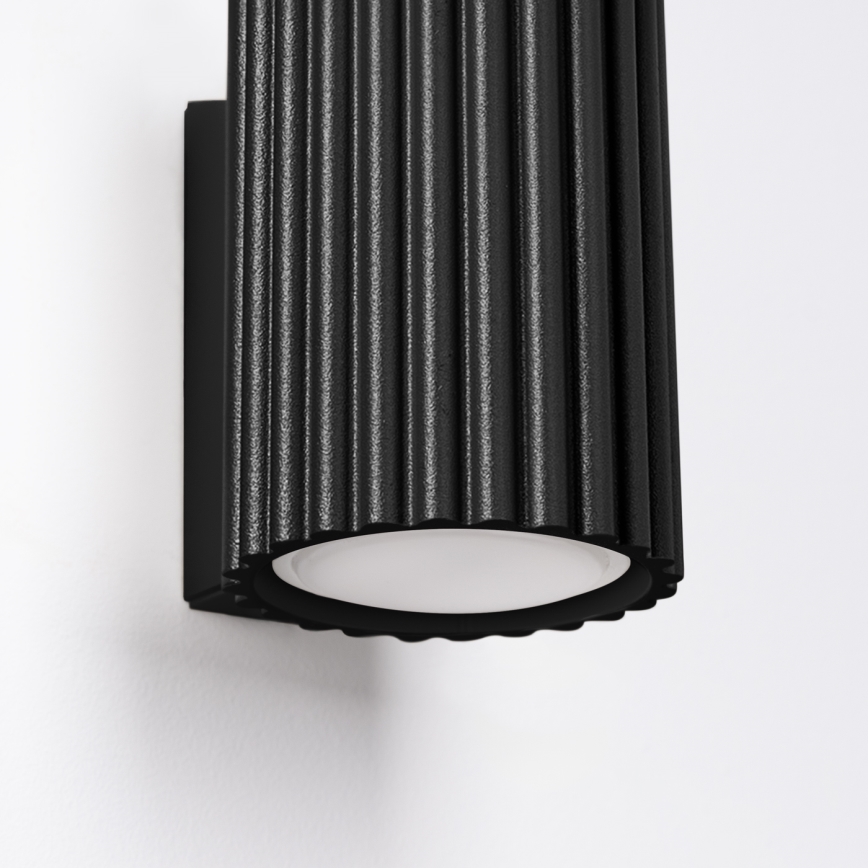 Wandlamp KARBON 1xGU10/10W/230V zwart