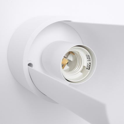 Plafondlamp FLASH 1xE27/15W/230V wit