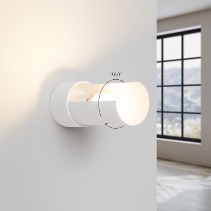 Wandlamp FLASH 1xE27/15W/230V wit