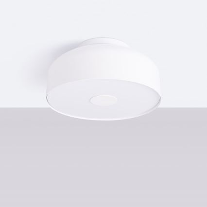 Plafondlamp OMIQ 4xE27/15W/230V Ø 30 cm wit