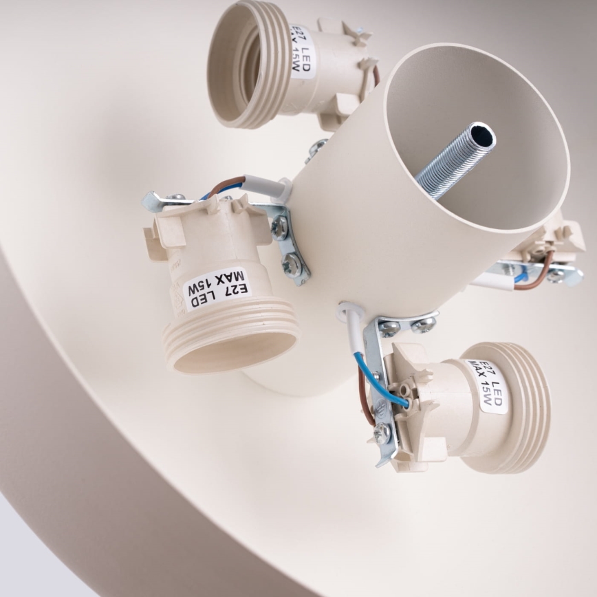 Plafondlamp OMIQ 4xE27/15W/230V Ø 30 cm crème