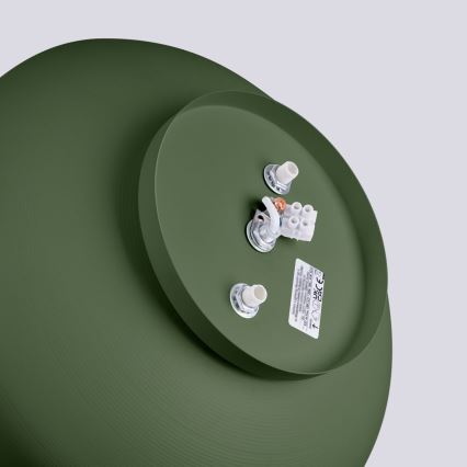 Plafondlamp OMIQ 4xE27/15W/230V Ø 30 cm groen