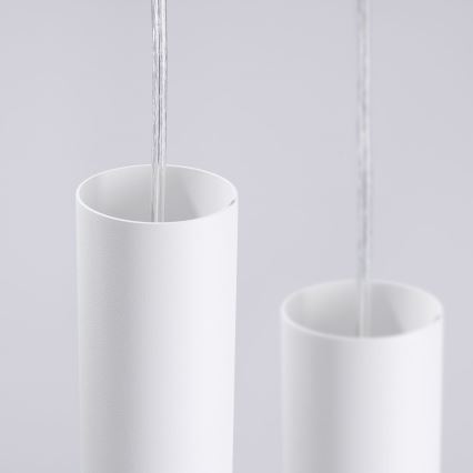 Hanglamp aan een koord LAMI 3xGU10/10W/230V wit