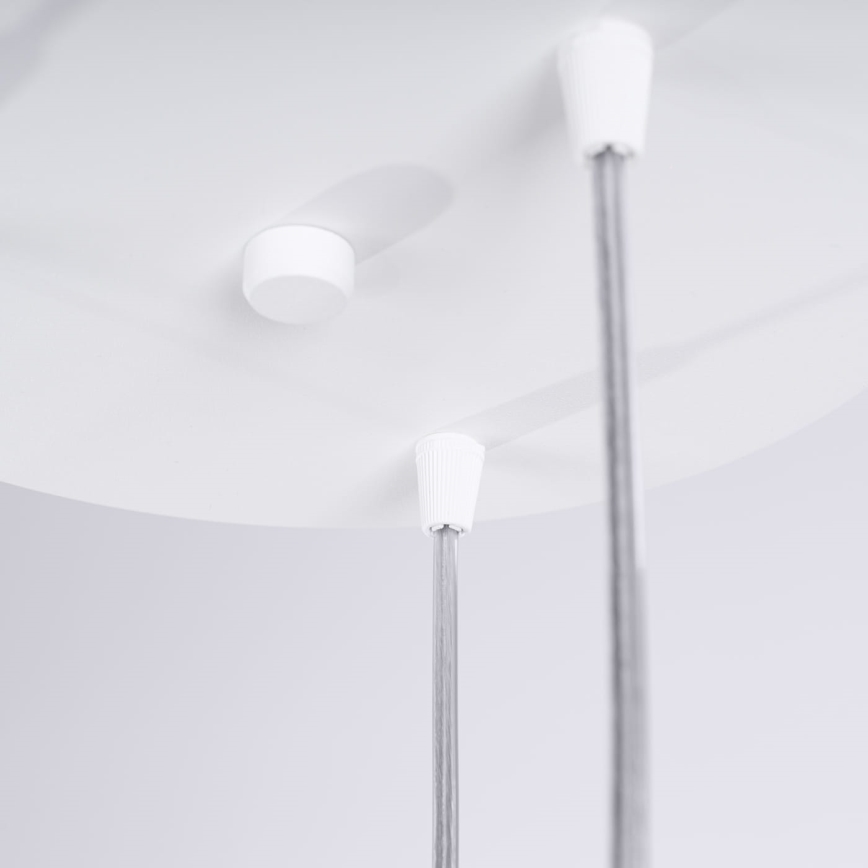 Hanglamp aan een koord LAMI 3xGU10/10W/230V wit