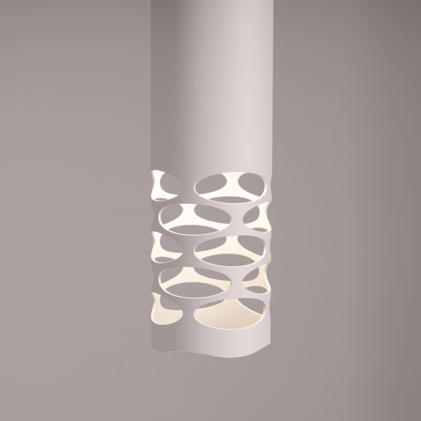 Hanglamp aan een koord LIRO 1xGU10/10W/230V wit