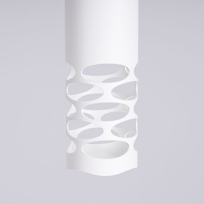 Hanglamp aan een koord LIRO 1xGU10/10W/230V wit