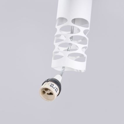 Hanglamp aan een koord LIRO 3xGU10/10W/230V wit