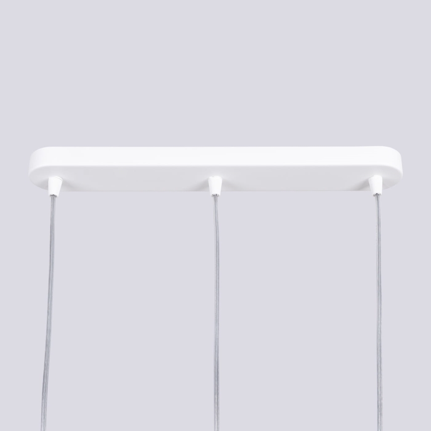 Hanglamp aan een koord LIRO 3xGU10/10W/230V wit