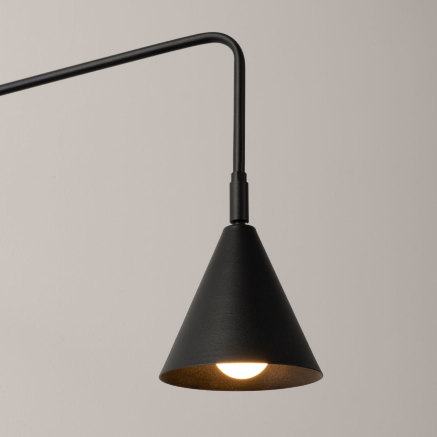 Wandlamp NOX 1xE14/10W/230V zwart