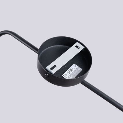 Wandlamp NOX 1xE14/10W/230V zwart
