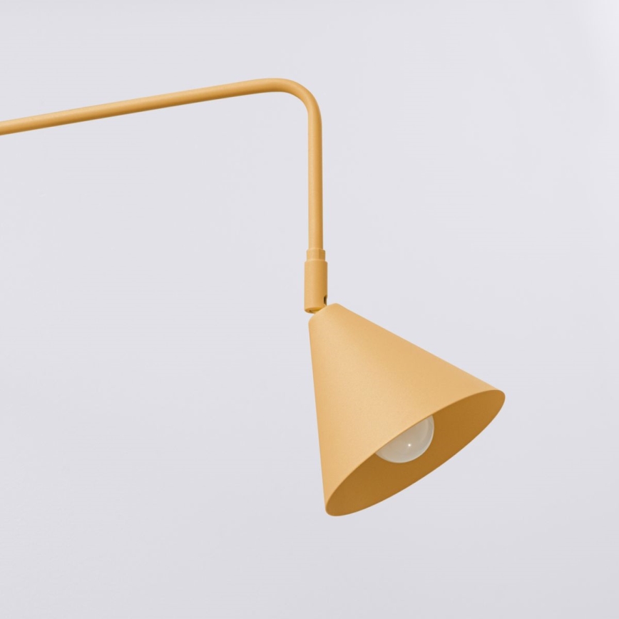 Wandlamp NOX 1xE14/10W/230V goud