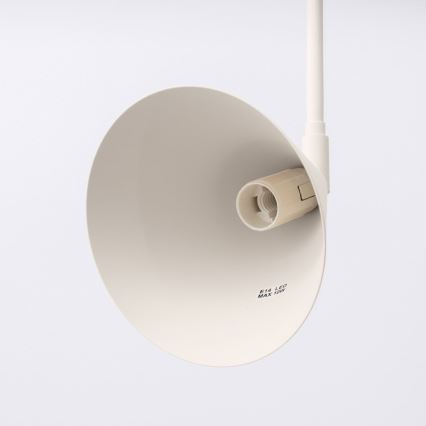 Wandlamp NOX 1xE14/10W/230V crème