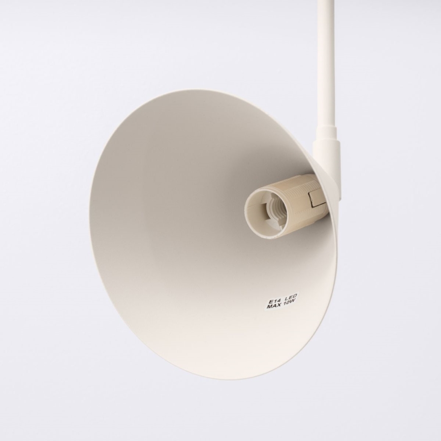 Wandlamp NOX 1xE14/10W/230V crème