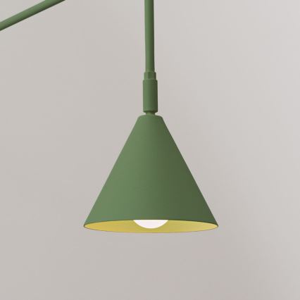 Wandlamp NOX 1xE14/10W/230V groen