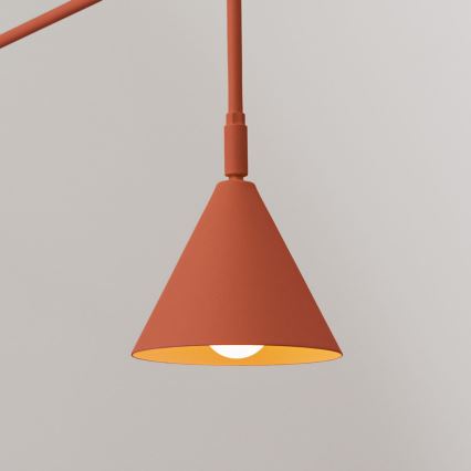 Wandlamp NOX 1xE14/10W/230V oranje