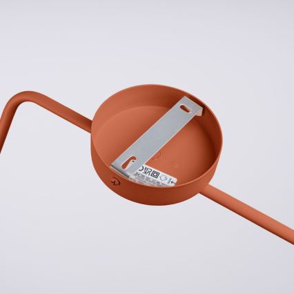 Wandlamp NOX 1xE14/10W/230V oranje