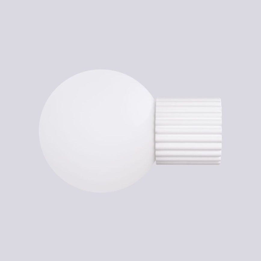 Badkamer wandlamp HALO 1xG9/8W/230V diameter 12 cm IP44 wit