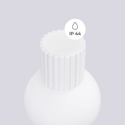 Badkamer wandlamp HALO 1xG9/8W/230V diameter 12 cm IP44 wit