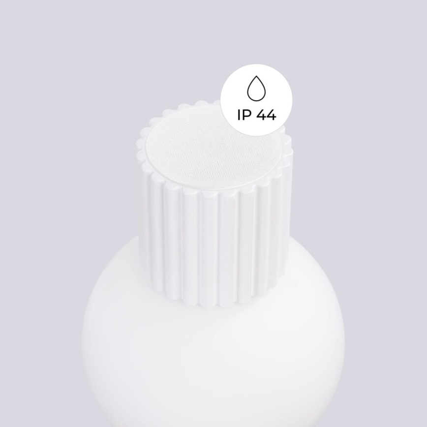 Badkamer wandlamp HALO 1xG9/8W/230V diameter 12 cm IP44 wit