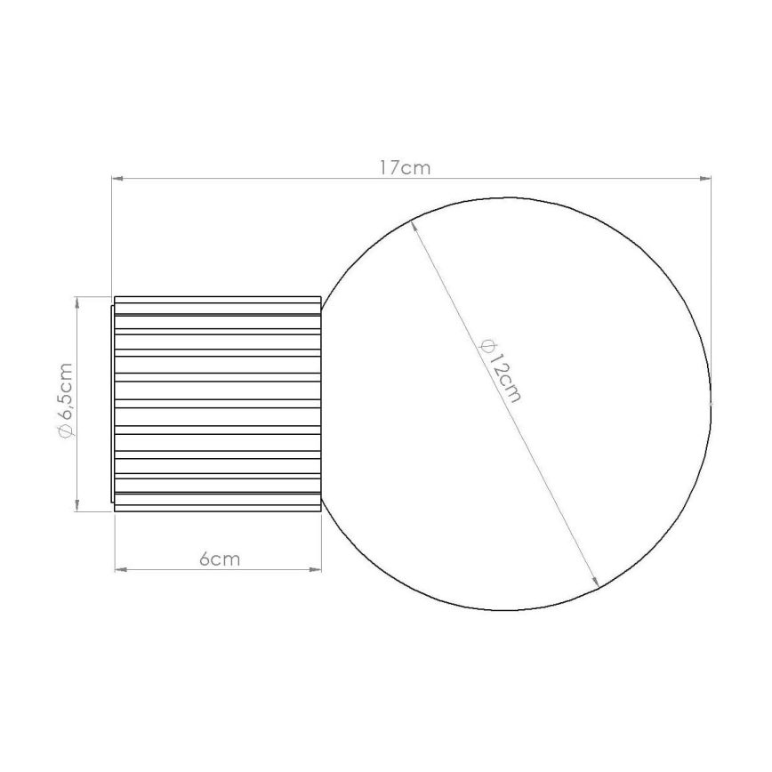 Badkamer wandlamp HALO 1xG9/8W/230V diameter 12 cm IP44 wit