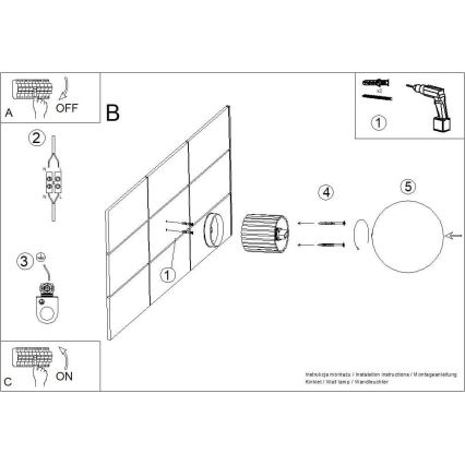 Badkamer wandlamp HALO 1xG9/8W/230V diameter 12 cm IP44 wit