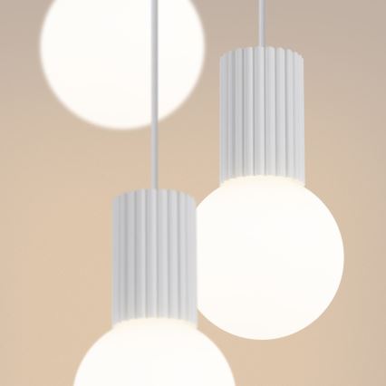 Hanglamp aan een koord HALO 3xG9/8W/230V diameter 25 cm wit
