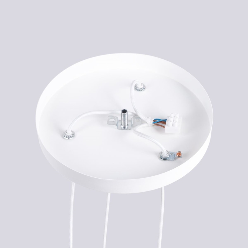 Hanglamp aan een koord HALO 3xG9/8W/230V diameter 25 cm wit