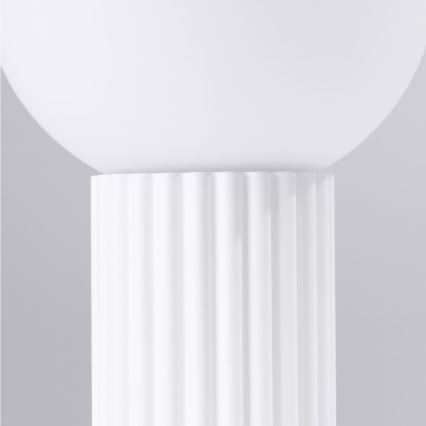 Tafellamp HALO 1xG9/8W/230V diameter 12 cm wit